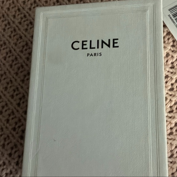 Celine Tricolor Wallet in Brown, Black, and Tan NWT - Picture 3 of 9